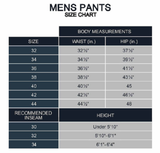 Blue Mountain FMB-1502 Men's Relaxed Fit Utility Canvas Pants, Lead Gray, S40X30