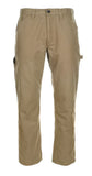 Blue Mountain FMB-1502 Men's Relaxed Fit Utility Canvas Pants, Khaki Tan, S36X30
