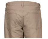 Blue Mountain FMB-1504 Men's Mid-Rise 5-Pocket Canvas Pants/Fossil Brown/S36X34
