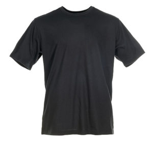 Blue Mountain YMK-1041 Men's Short Sleeve T-Shirt, Black, 2XL