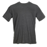 Blue Mountain YMK-1041 Men's Short Sleeve T-Shirt, Charcoal Grey Heather/Large