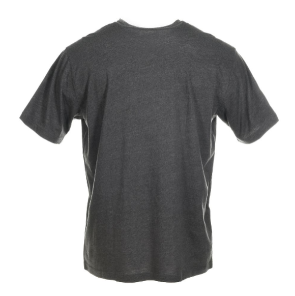 Blue Mountain YMK-1041 Men's Short Sleeve T-Shirt, Charcoal Grey Heather/Large