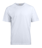 Blue Mountain YMK-1041 Men's Short-Sleeve T-Shirt, Ivory, Medium