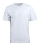Blue Mountain YMK-1041 Men's Crew Neck Short-Sleeve T-Shirt, Ivory, Large
