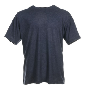 Blue Mountain YMK-1041 Men's Short-Sleeve T-Shirt, Navy Heather, XL