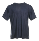 Blue Mountain YMK-1041 Men's Short-Sleeve T-Shirt, Navy Heather, 2XL
