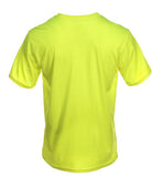 Blue Mountain YMK-1041 Men's Short Sleeve T-Shirt, Safety Yellow, Extra Large