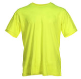 Blue Mountain YMK-1041 Men's Short Sleeve T-Shirt, Safety Yellow, Extra Large