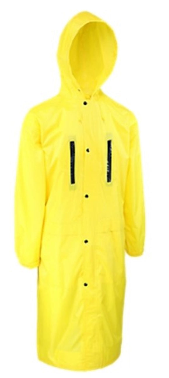 Blue Mountain BM44917-2XL Unisex Polyester Jacket, 48 inch XL Yellow