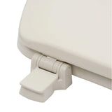 Richfield Lift-Off Never Loosens Elongated Closed Front Toilet Seat in Bone