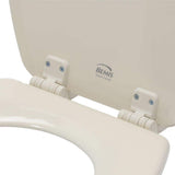 Richfield Lift-Off Never Loosens Round Closed Front Toilet Seat in Bone