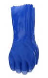 Boss B11061-L Chemguard PVC Gloves, 1 Pair, Blue, Large