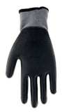 Boss B33021-Y Kids' Coated Polyester Work Gloves, 1-Pair, Gray, Youth