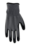 Boss B33021-Y Kids' Coated Polyester Work Gloves, 1-Pair, Gray, Youth