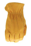 Boss B81001-XL Men's Cowhide Leather Driver Work Gloves, XL, 1-Pair
