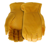 Boss B84081-2XL Grain Deerskin Leather Driver Work Gloves, Deerskin