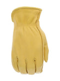 Boss B84091-WM Women's Deerskin Leather Driver Work Gloves, 1-Pair, Medium