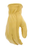 Boss B84091-WM Women's Deerskin Leather Driver Work Gloves, 1-Pair, Medium
