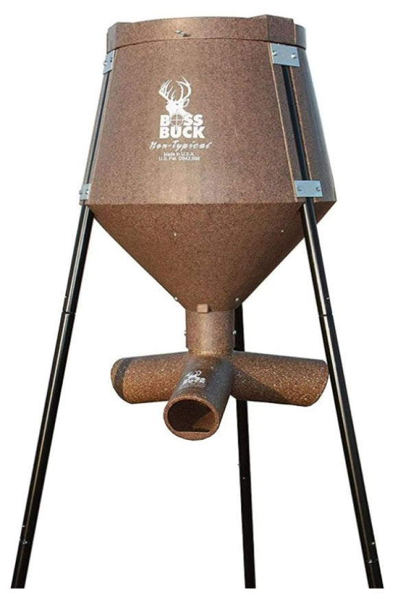 Boss Buck BB-1.200A.P 200 lb All-In Protein Game Feeder 40 in. Feeding Height