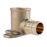 3/4 in. Brass PEX Barb x 1/2 in. Female Pipe Thread Adapter 90-Degree Drop-Ear Elbow