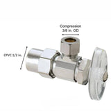 1/2 in. CPVC Inlet x 3/8 in. Compression Outlet Multi-Turn Angle Valve