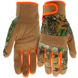 Boss BRE52191-YL Boys' Realtree Safety Gloves Multicolor, Youth, 1 Pair