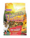 Brown's 44722 Tropical Carnival Pelleted Pet Rabbit Food, 10 lb. Bag