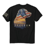 Buck Wear 8742 Men's Freedom Lab T-Shirt, Black, Extra Large