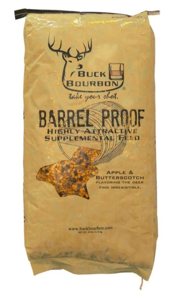 Buck Bourbon BB-BPR-AB Barrel Proof Apple & Butterscotch Deer Supplement, 40 lb.