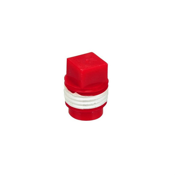 Blue-White F-3005 Red Cap Plug for all F-300, D-300 and U-300