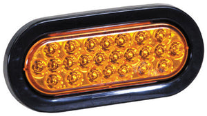 Buyers SL65AO 6-1/2" Oval Amber Strobe Light