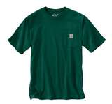 Carhartt K87 Men's Loose Fit Short-Sleeve Pocket T-Shirt, North Woods Heather, M