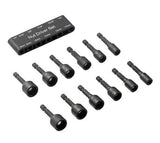 Barn Star QJT24FPT1012A Steel Metric/SAE C59 Magnetic Nut Driver Set, 12 pc.