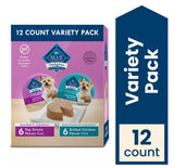 Blue Buffalo Delights Adult Chicken & Sirloin Pate Wet Dog Food - Count of 12