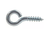 Hardware Essentials 851726 Small Cd Screw Eye Bolts, 0.106 in x 15/16 in, 2-Pack