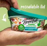 Purina Beneful Adult Chicken, Beef & Lamb in Gravy Wet Dog Food - Count of 12