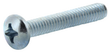 Hillman 882618 Phillips Pan-Head Metric Machine Screws, M6-1.00x25mm, 2-Pack
