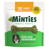 Minties Dental Treats, Help To Clean Teeth & Freshen Breath Dog Treats, 48 oz.