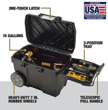 DeWALT DWST33090 15 Gallon Contractor Storage Chest on Wheels 24.8" x 16.5"