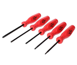 Mayhew 26033C Ergonomic Handle Standard Torx Screwdriver Set, 5-Piece