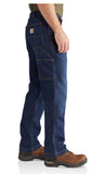 Carhartt 102808-498 Men's Relaxed Fit Rugged Flex Denim Dungaree/Superior/S34X32