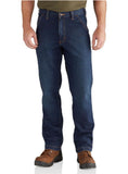 Carhartt 102808-498 Men's Relaxed Fit Rugged Flex Denim Dungaree/Superior/S40X30