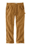 Carhartt Men's Relaxed Fit Rugged Flex Duck Dungaree Pants,Carhartt Brown, S38X34