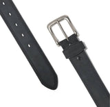 Carhartt A000550700109 Men's Detroit Top Grain Leather Belt, Black, Size 34