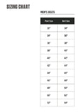 Carhartt A000550700109 Men's Detroit Top Grain Leather Belt, Black, Size 36