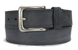 Carhartt A000550700109 Men's Detroit Top Grain Leather Belt, Black, Size 34