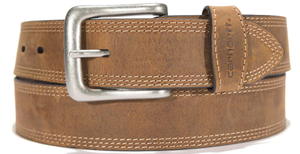 Carhartt A000550700109 Men's Top-Grain Leather Detroit Belt, Brown, Size 42