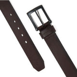 Carhartt 2203-20 Men's Burnished Leather Box Buckle Belt, 1.5 in, Brown, Size 36