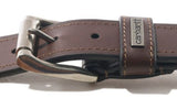Carhartt A000556120109 Men's Leather Roller Belt, Brown, Size 38
