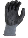 Carhartt A612 Men's Impact C-Grip Gloves, Vibration Dampening, Gray, Large